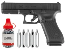 Umarex Glock 17 Gen 5 .177 Cal MOS C02 Blowback Air Pistol w/ BBs and CO2 Bundle