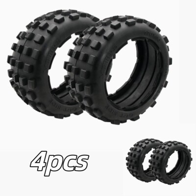 4pcs Rückseite Knobby Reifen aus Straße 170x80mm Für 1/5 HPI RV KM Baja 5B