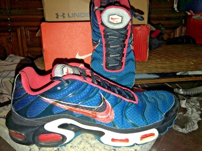 Nike Air Max Plus Time Capsule Script Swoosh Imperial Blue CT1618 400 Size  7.5 | eBay