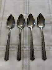 CHERIE Oneida Silver Deluxe Flatware USA 4 Grapefruit Orange OHSCHERI Scroll