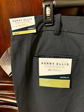 Perry Ellis Portfolio Modern Fit Men’s Pant 36X30 New