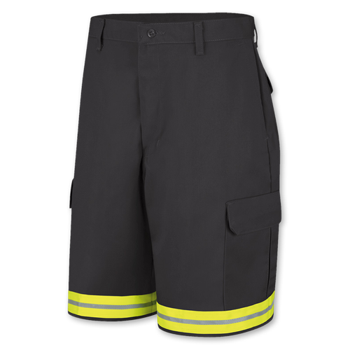 Brand New Red Kap Reflective Cargo Work Shorts Men's Hi Vis Industrial Uniform - Picture 6 of 19