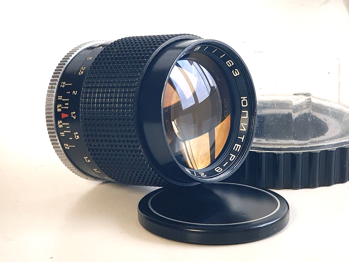 Jupiter-9 Automat 85mm F/2.0 Portrait USSR Lens For Kiev 10, 15. s
