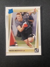 2021 Donruss Football Pete Werner Rated Rookie #322 Saints