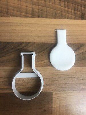 Siedekolben Chemie, Fondant, Gebäck Kochschneider 75 mm Länge - nur Handwäsche