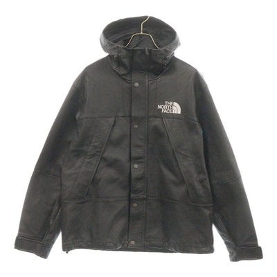 SUPREME 18AW x THE NORTH FACE Leather Mountain Parka Zip Up Hoodie 