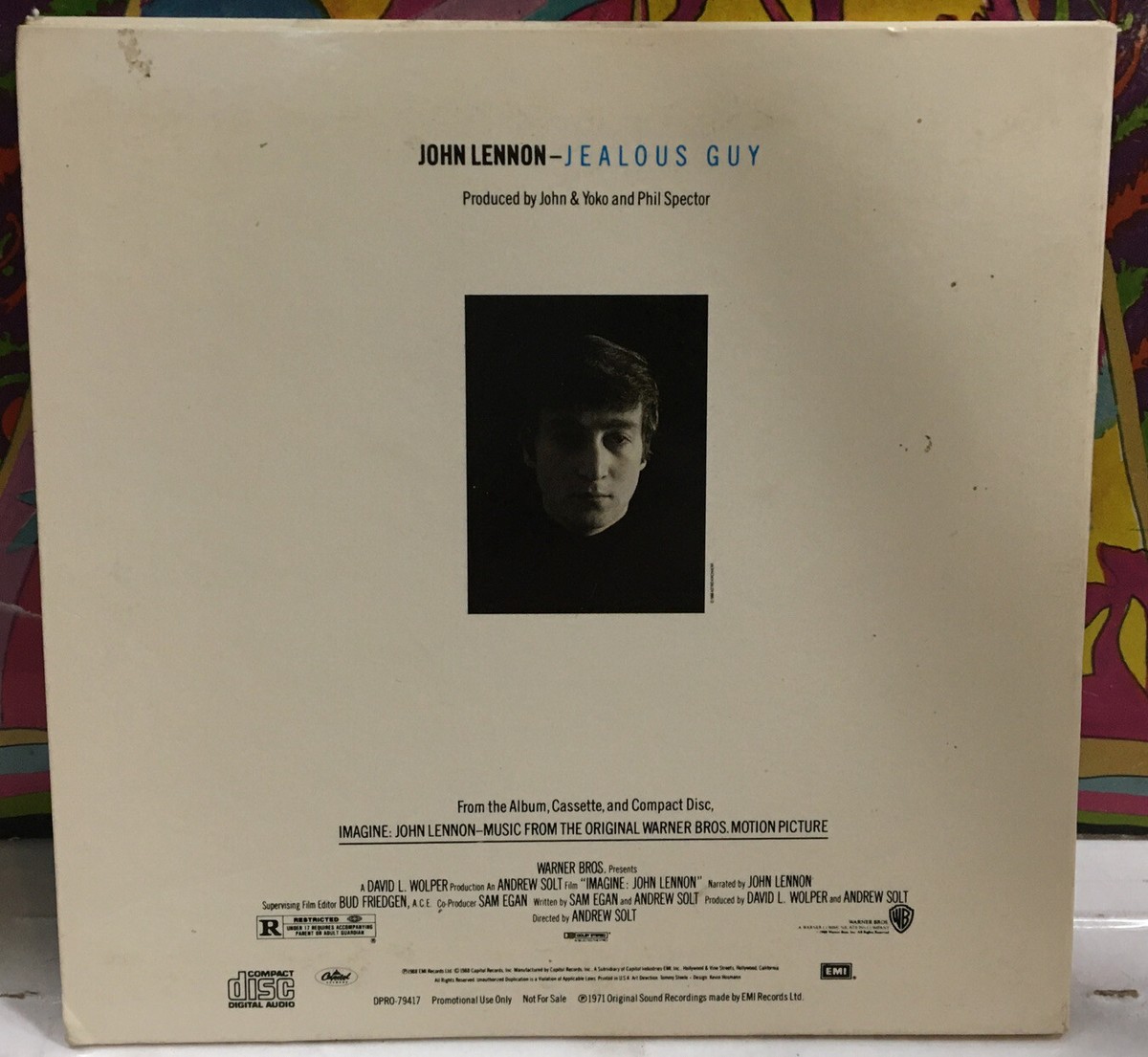 John Lennon Imagine Jealous Guy CD Single | eBay