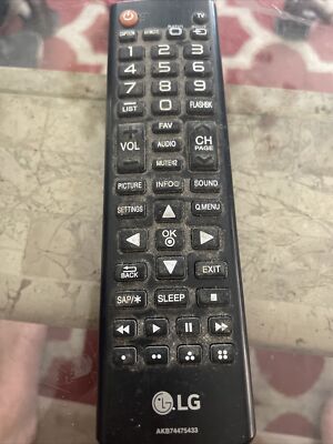 original lg AKB 74475433 tv remote control | eBay