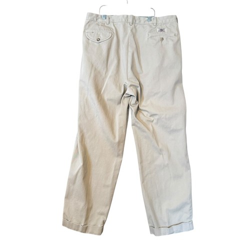 Pantalone uomo vintage Polo by Ralph Lauren chino Hammond taglia 36 x 29 100% cotone - Foto 2 di 11