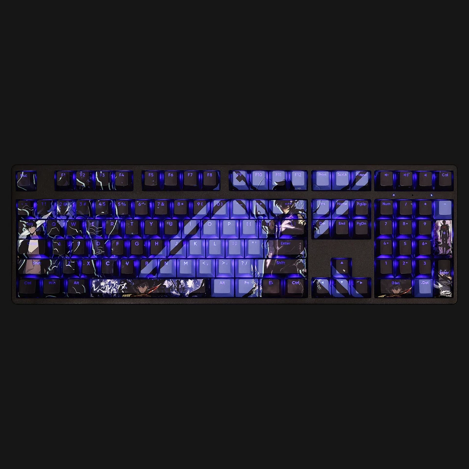 Solo Leveling Keycap Set – Custom Anime Keycaps for Mechanical Keyboards - Image 2 of 4