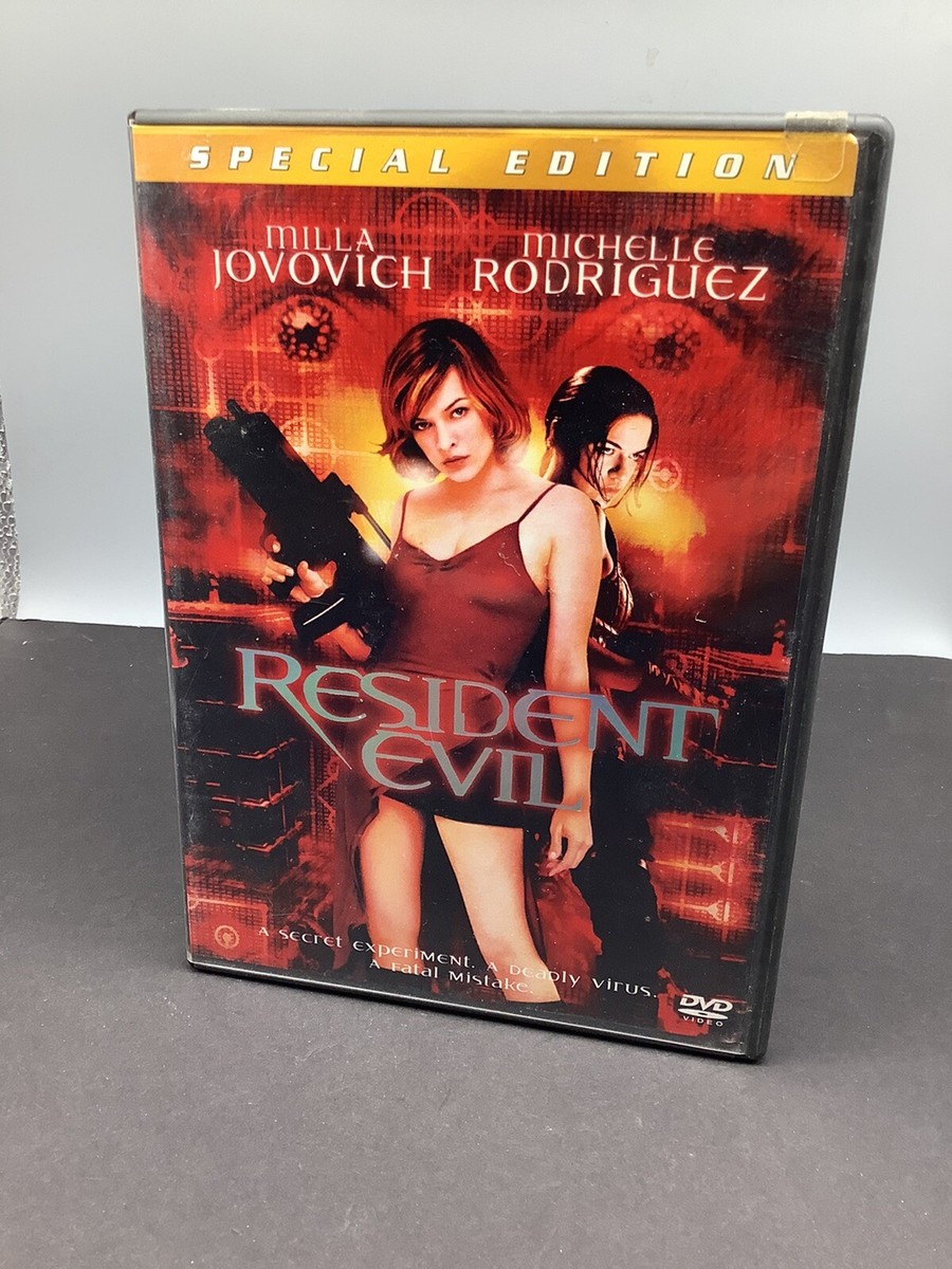 Resident Evil (DVD, 2002, Special Edition) Milla Jovovich