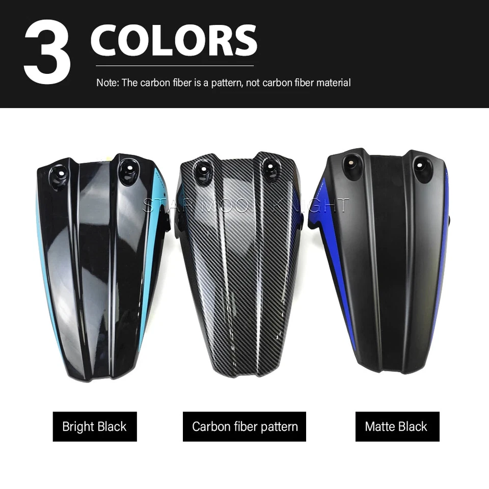 Guardabarros negro para guardabarros trasero Yamaha MT10 SP MT 10 2016-2024 Foto 2 de 4