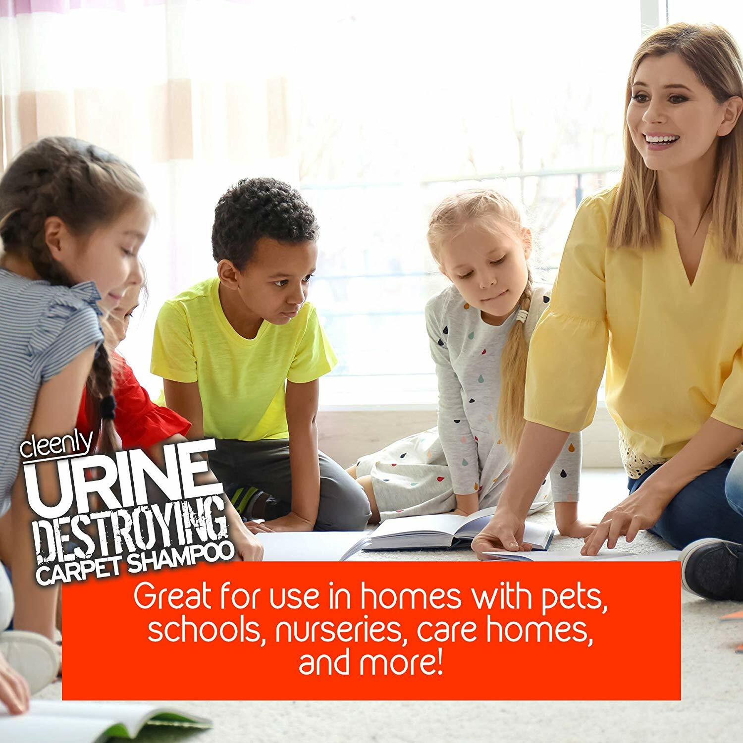 Pet Urine Destroyer Carpet Cleaner Enzymes Shampoo Citrus Cleenly Dog