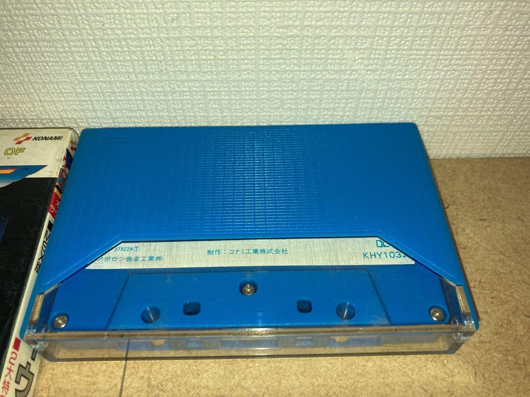 MSX Original Sound Of Parodius Version Cassette Tape | eBay