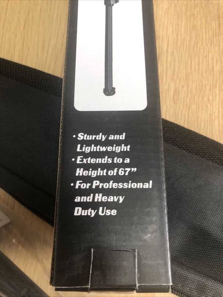 Rokinon M67 67 Inch Pro Photo/Video Monopod with Footstand Carrying Case NEW P1 - Image 4 of 4