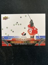 23-24 UD Series 2 Hockey Canvas Program Of Excellence C257 Elliot Desnoyers