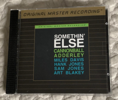 Cannonball Adderley Somethin' Else - Master Recording MFSL 24k Gold CD