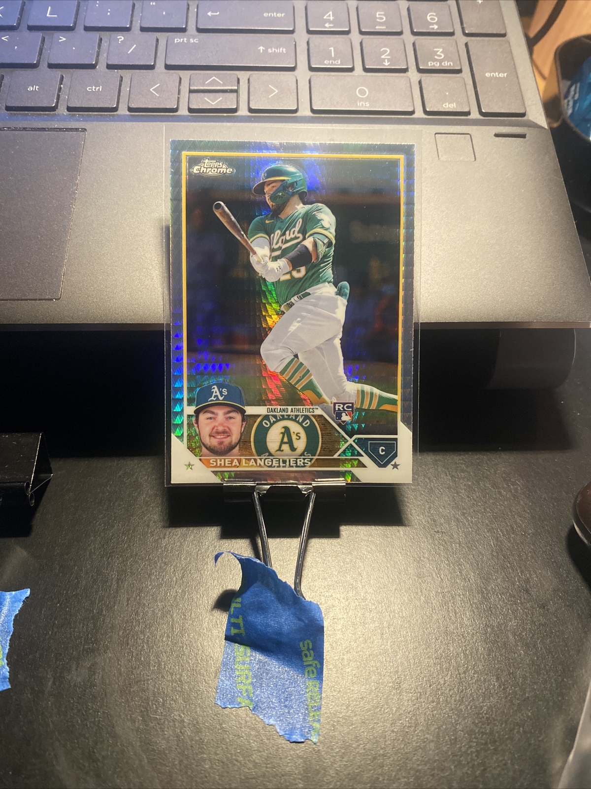 2023 Topps Chrome - Prism Refractor #175 Shea Langeliers (RC) 🔥