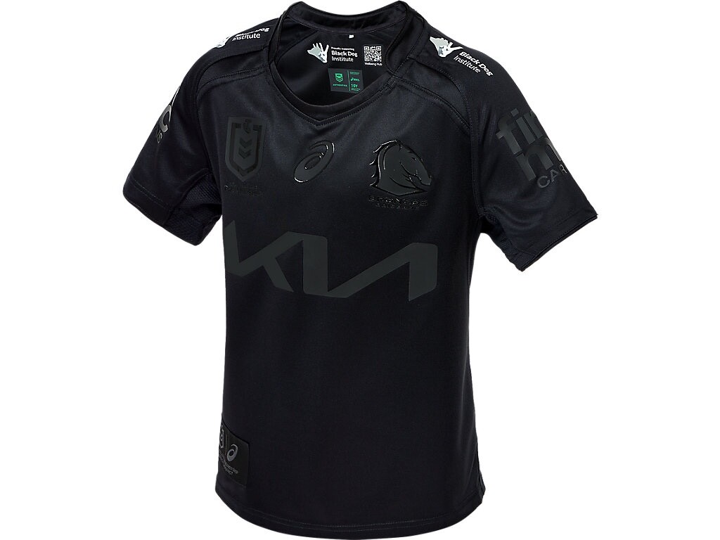 【海外Ｌサイズ】NRL ブリスベン・ブロンコス 2025 ブラックジャージ 海外Lサイズ】NRL ブリスベン・ブロンコス 2025 ブラックジャージ