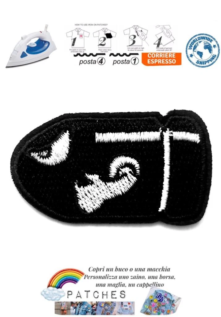 Patch E Toppe Singoli Abbigliamento-jeans, Pantalone Ricamato Per L'hobby Del Cucito | Acquisti Online Su