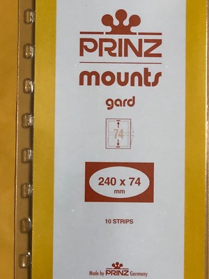 PRINZ STAMP MOUNTS 240/74   ***WE ARE A VETERAN SUPPORTIVE BUSINESS***