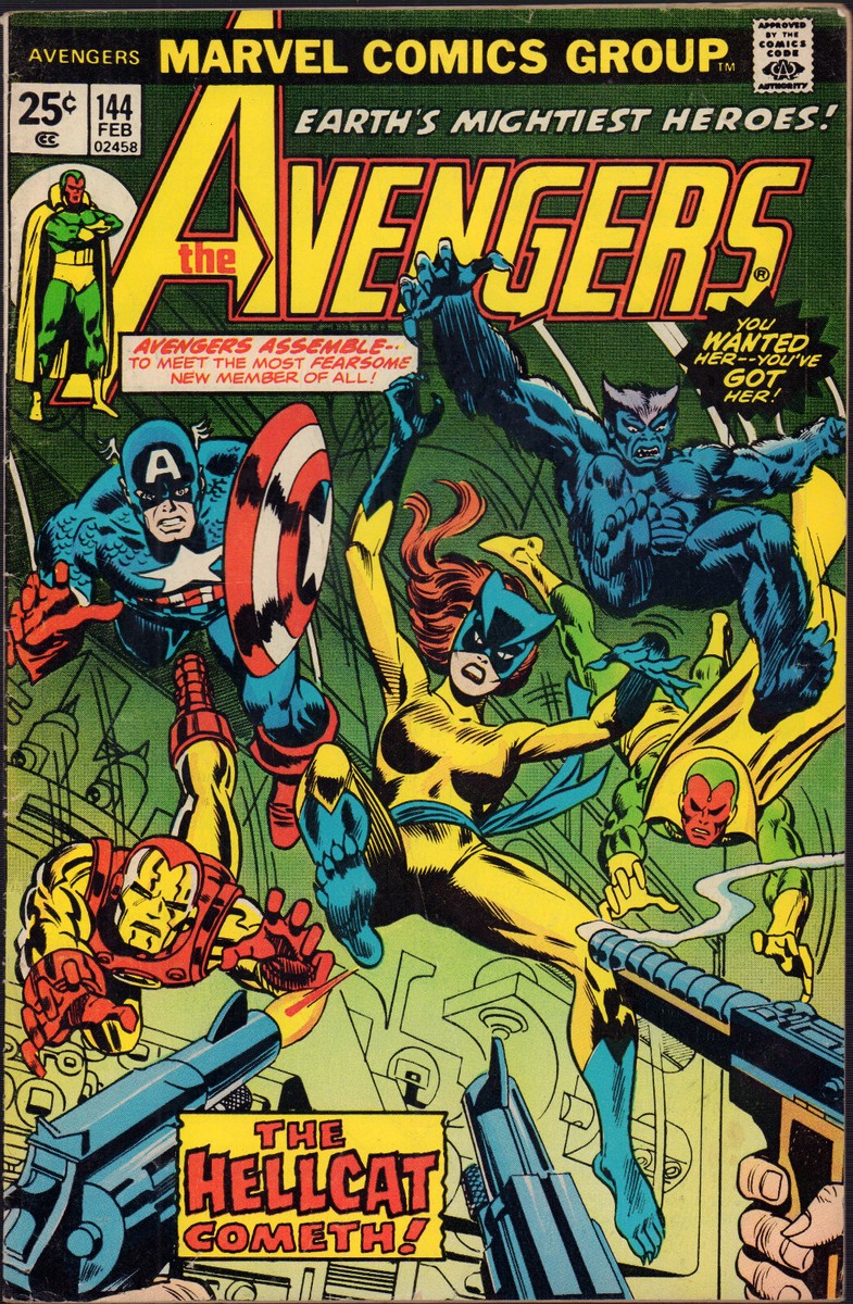 Avengers #144 - Patsy Walker becomes Hellcat (6.0 / 6.5) 1976 | eBay