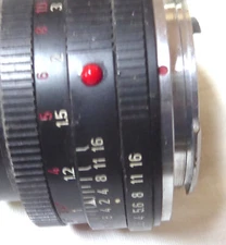 Leica Leitz Red Dot Repair parts for Leica M / R lenses