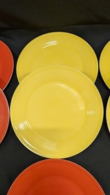 Vintage Nikko Neo Geo Persimmon 5088P and Sunshine 5088S Lot of 7 Plates Japan