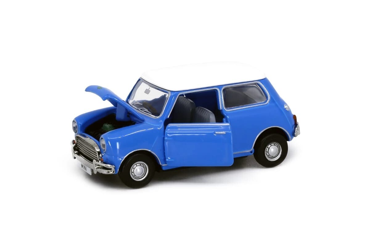 TINY 06 MINI COOPER Blue NEW DIECAST CAR 1/50 HONG KONG City Die