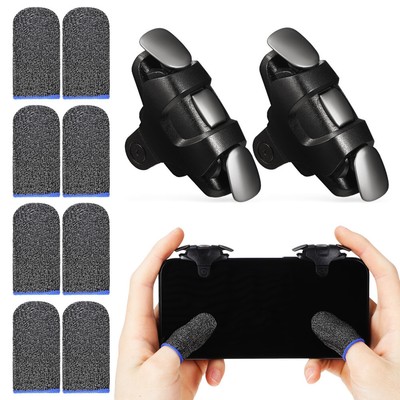 1 Satz Upgraded Design Handyspiel Controller Mit Spielfingerhüllen