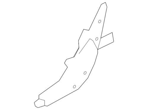 Traba de asiento trasero derecho para Ford Lincoln MKT 2009-2011 (N/P AA8Z-7461382-A)