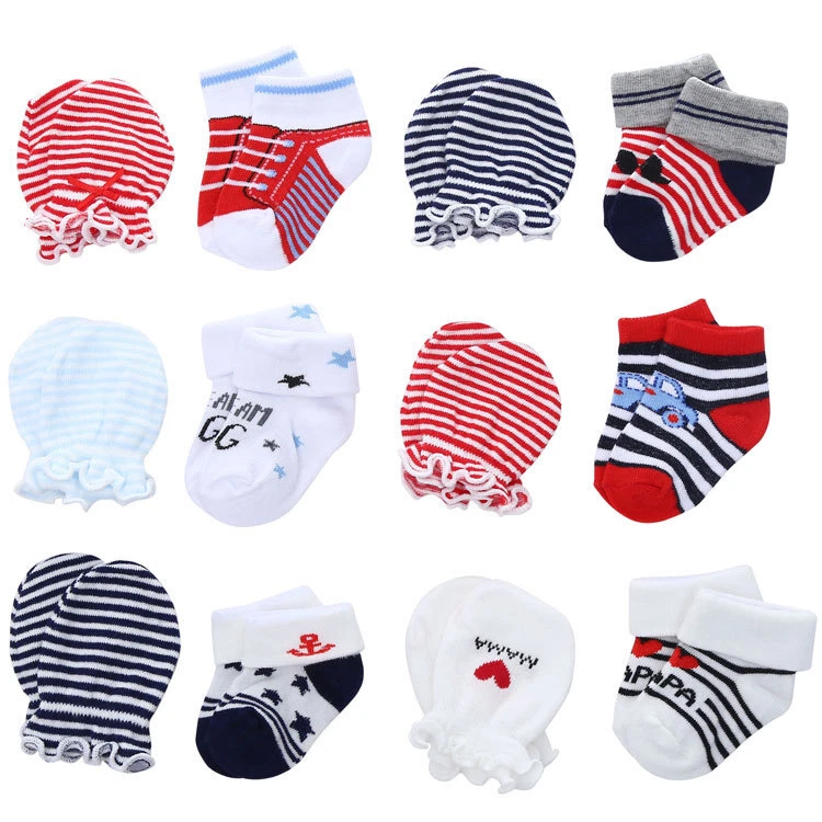Baby boy mittens and socks sales