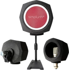 Mic Isolation Ball -Home Recording Booth - microphone wind screen pop filter