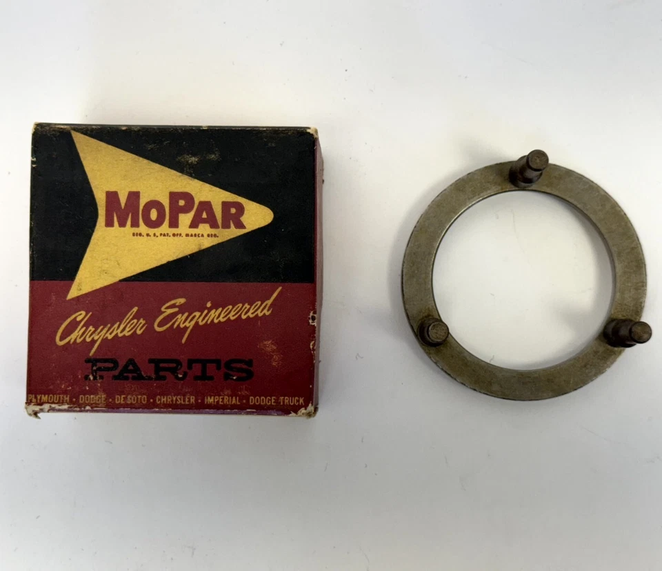 3-скоростное стоп-кольцо синхронизатора коробки передач Plymouth Dodge 1961-1969 годов выпуска 2124468 новое из старых запасов - Изображение 3 из 4