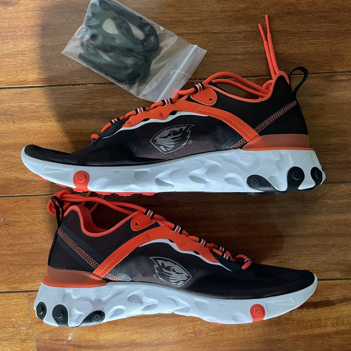 Nike React Element 55 Oregon State Beavers CK4844-001 Men's