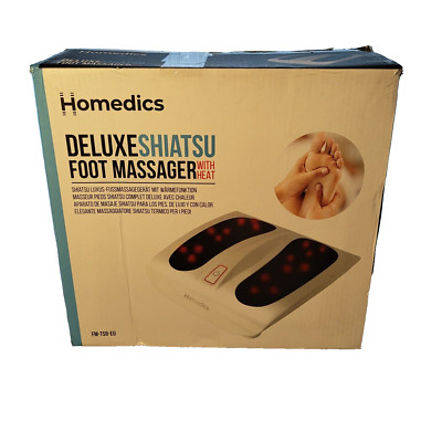 HOMEDICS Shiatsu Fußmassagegerät Elektrisch Massage Füße Heizfunktion TOP