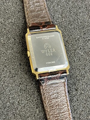 Vintage Wyler 1 Gram 999.9 Gold Gram Ingot Watch..TJ468 | eBay