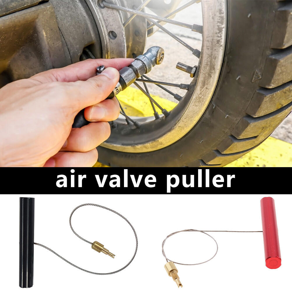 Tire Valve Stem Fishing Tool Puller with Valve Core Remover ATV Single