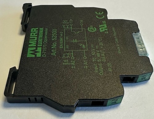 Murr Elektronik Optokopplermodul / Input 10-53V DC / Output 5-48V DC / 52500 - Picture 5 of 7