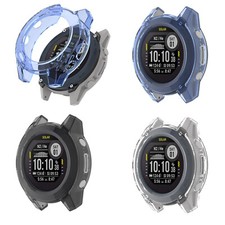 Smart Watch Protective Case Transparent TPU Watch Case for GARMIN Descent G1  