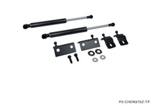 P2M Phase 2 CARBON Series Hood Bonnet Dampers Set For Nissan 370z Z34 09+ New