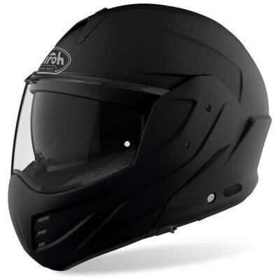 MODULAR HELMET AIROH MATHISSE MATT BLACK TILTING CHIN REST SIZE XS