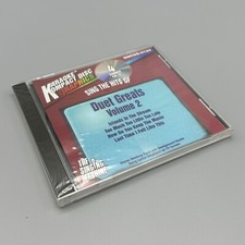 New Karaoke Kompact Disc Graphics 4 Songs CD G Duet Greats Volume 2 SMCDG9124