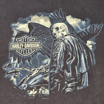 Harley Davidson Night Rider/ Eagle  Shirt 3XL 2023