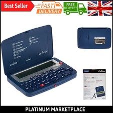 Collins Electronic Pocket Spellchecker with Thesaurus, Crossword Solver & Wor...