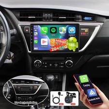 2+64G per Toyota Auris 2013-2015 Android 15 Carplay Autoradio WIFI GPS Navi +Cam