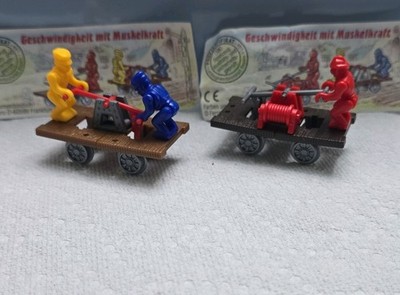 Ferrero Handcar Figures Multicolor Toy Set Candy & Nuts Theme