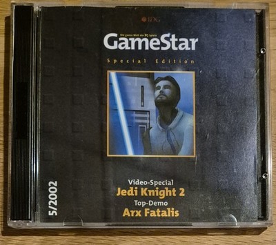 GameStar 5/2002 - Video-Special Jedi Knight 2 - Top-Demo Arx Fatalis - 2 CDs