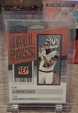 2023 Panini Contenders - Hall Pass Ja'Marr Chase #7 Silver