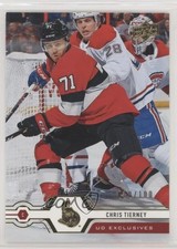 2019-20 Upper Deck UD Exclusives 18/100 Chris Tierney #35 xg1